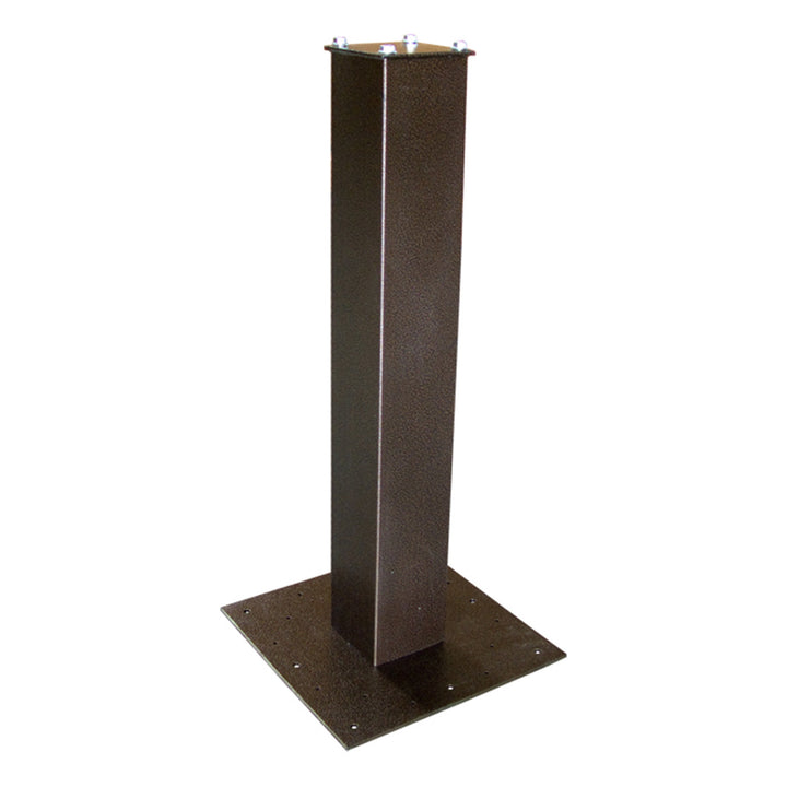 Mail Boss 27" Surface Mount Post with Base Plate