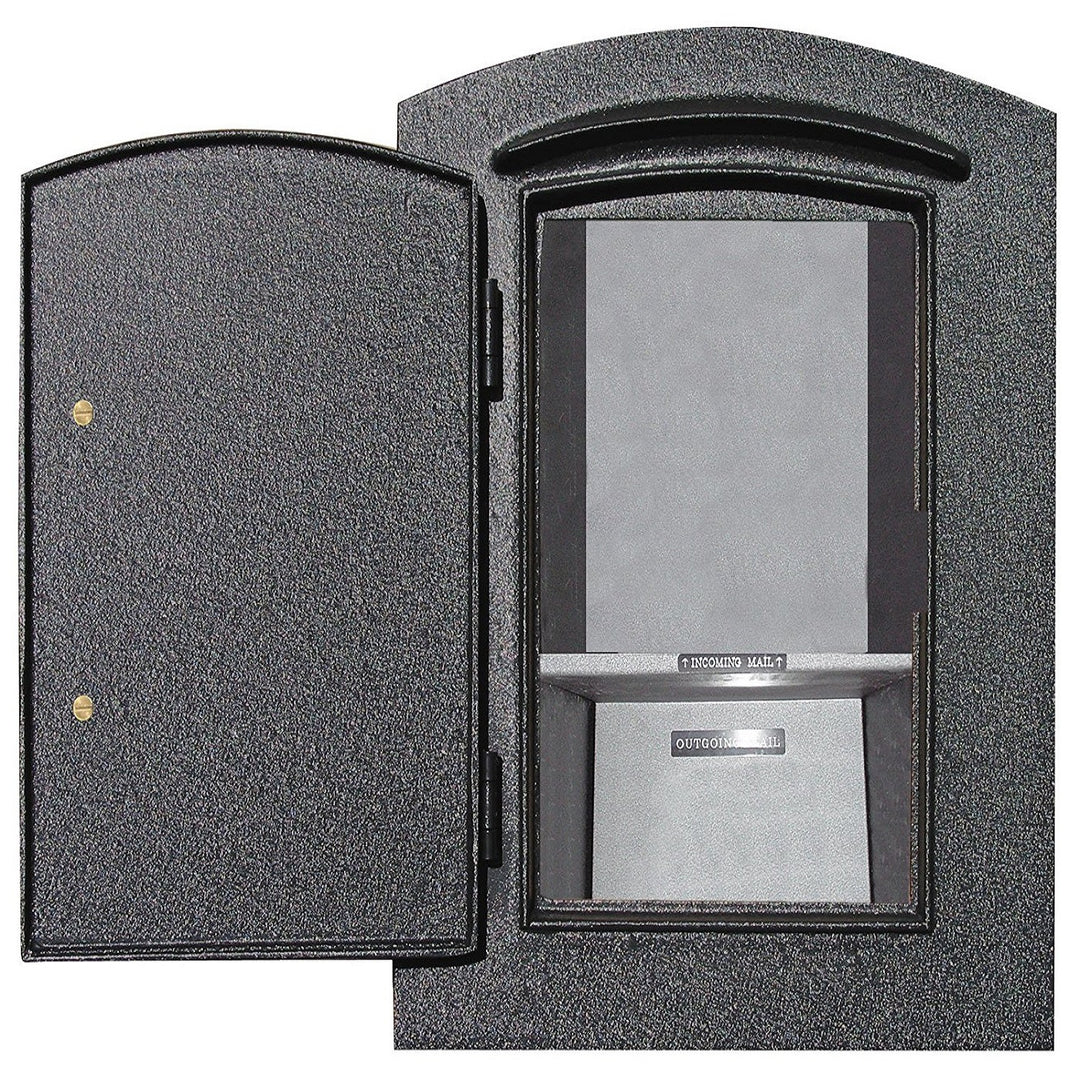 Mailboxes Manchester Qualarc Manchester Security DROP CHUTE Plain Door Mailbox MAN-S-1400 ...