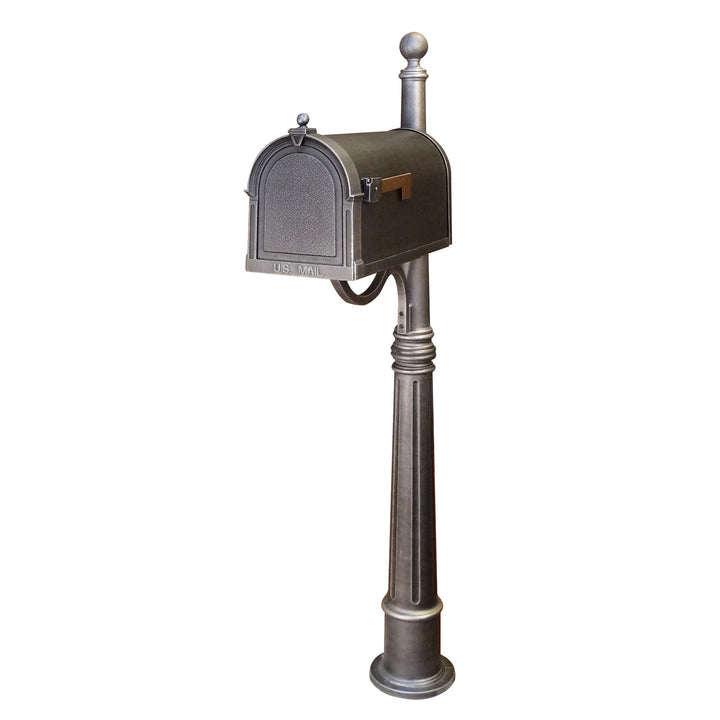 Special Lite Berkshire Curbside Mailbox with Ashland Mailbox Post Unit; SCB-1015_SPK-600