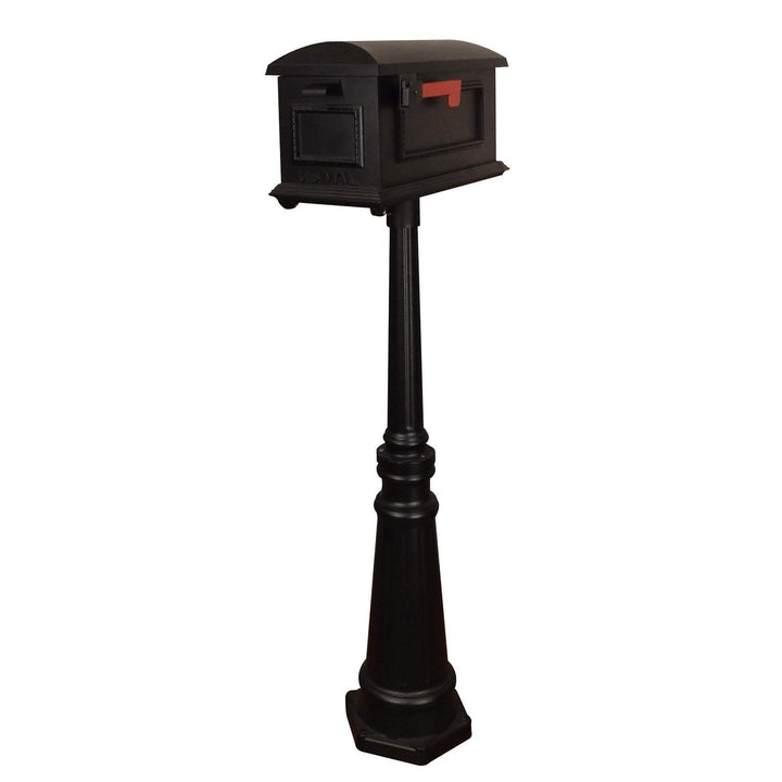 Special Lite Traditional Curbside Mailbox with Tacoma Mailbox Post Unit; SCT-1010_SPK-591