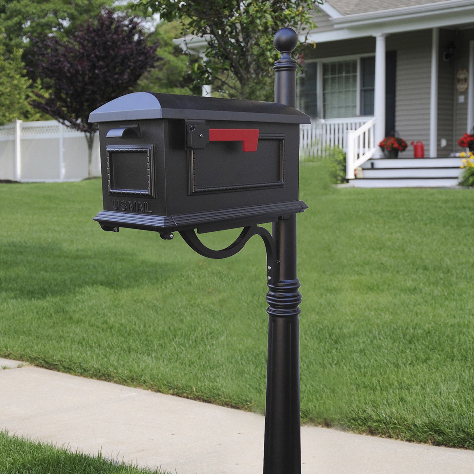 Special Lite Ashland Decorative Mailbox Post 並行輸入品