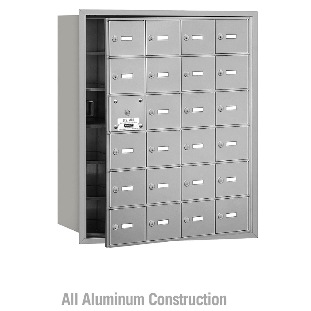 Salsbury Industries 4b+ Commercial Horizontal Mailbox 24 A Door Front Loading Private Access