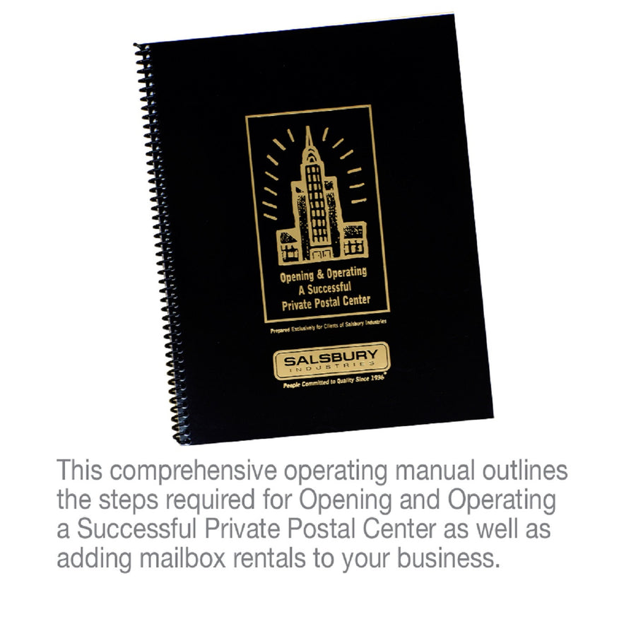 Salsbury Industries Private Postal Center Operating Manual