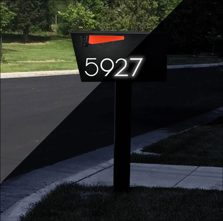Mail Boss Designer Reflective Mailbox House Numbers