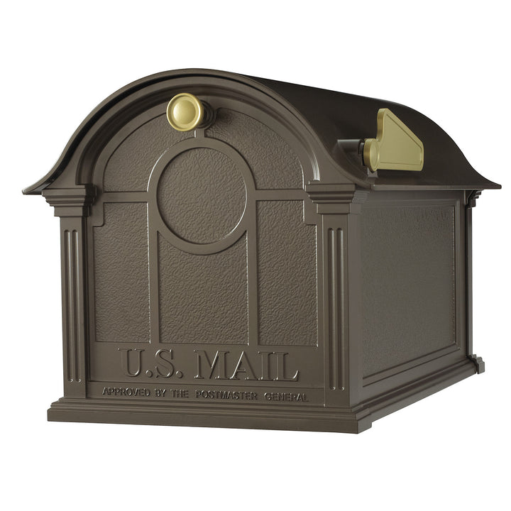 Whitehall Products Balmoral Post Mount Mailbox
